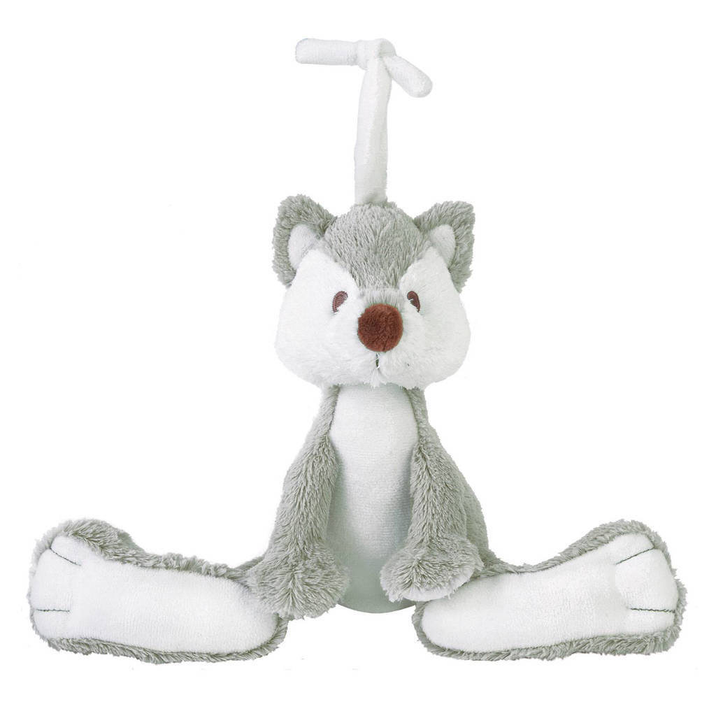Happy Horse vos Felix muziek knuffel 20 cm, Saffier