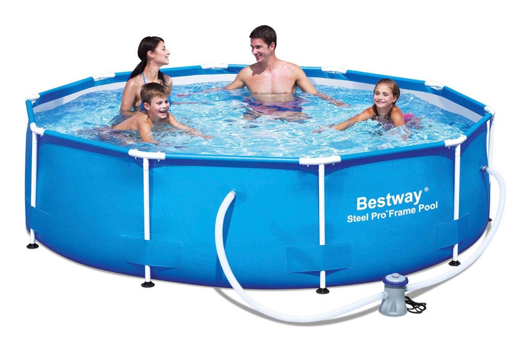 Bestway Steel Pro Frame zwembad (305 cm), Blauw