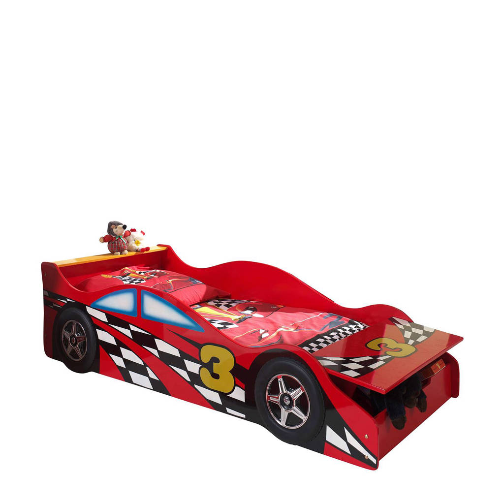 Vipack peuterbed Race (70x140 cm), Rood