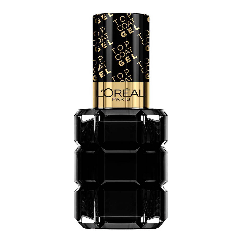 L'Oréal Paris Color Riche L'Huile Gel Ultime - Topcoat, Zwart