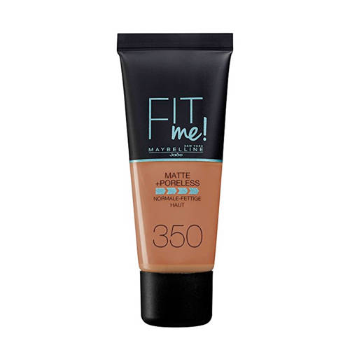 Maybelline Fit Me Matte Poreless Liquid Foundation 350 Caramel maybelline kopen in de aanbieding Maybelline Fit Me Matte Poreless Liquid Foundation 350 Caramel maybelline kopen in de aanbieding
