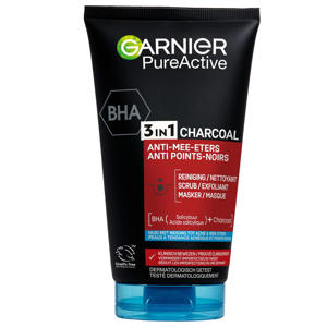 PureActive 3-in-1 Charcoal Anti Mee-Eters gezichtsreiniging - 150 ml