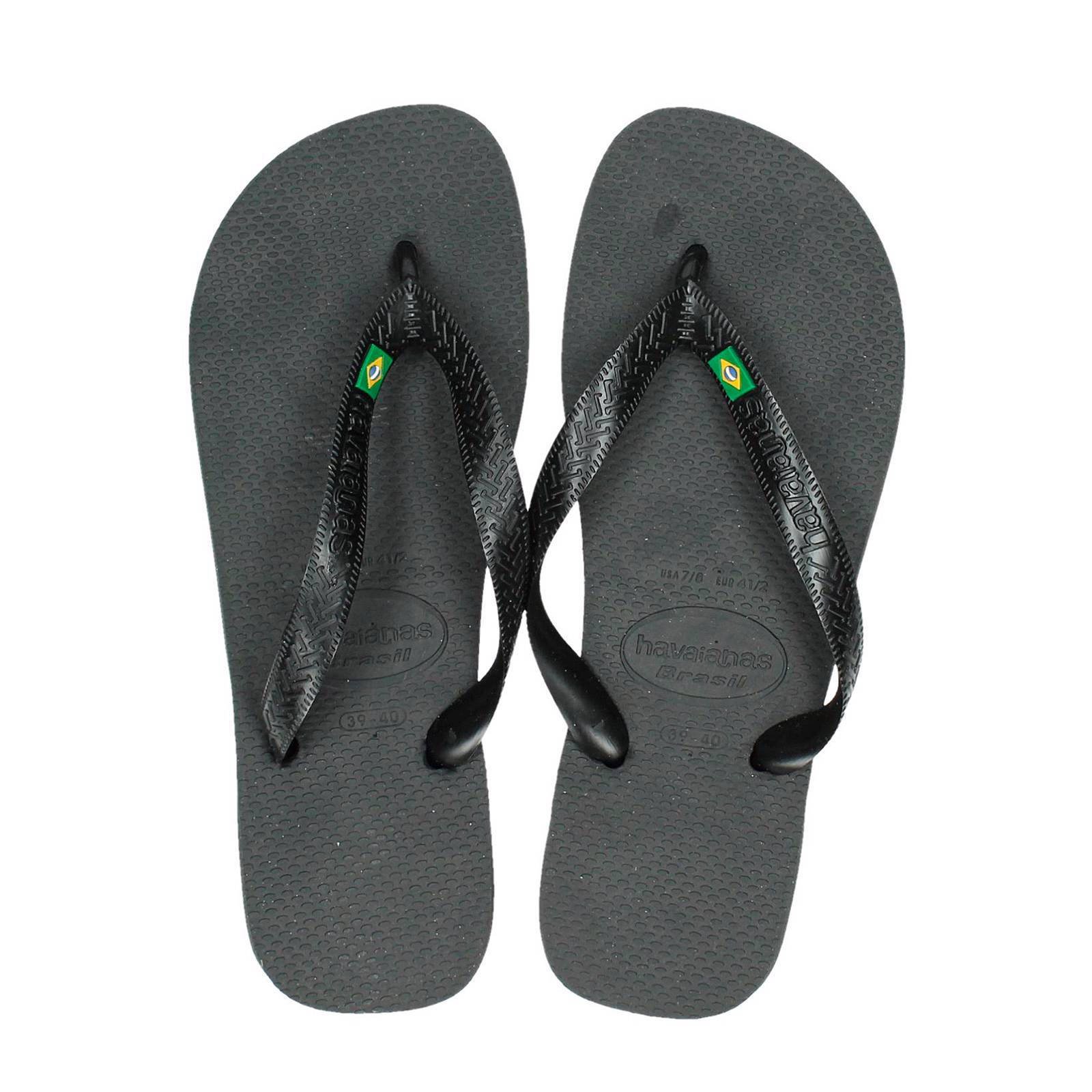 havaianas brasil zwart