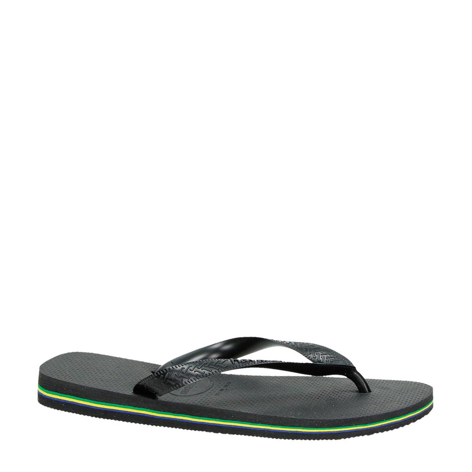havaianas brasil zwart