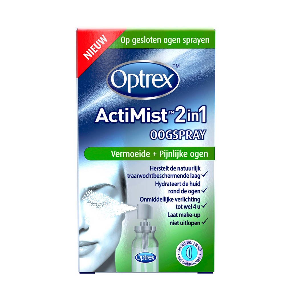 Optrex ActiMist 2 in 1 Oogspray- Vermoeide en Pijnlijke Ogen - 10 ml