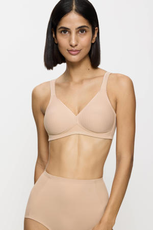 niet-voorgevormde bh zonder beugel Modern Soft+Cotton lichtbeige