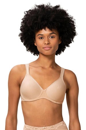 niet-voorgevormde beugelbh Modern Soft+Cotton lichtbeige