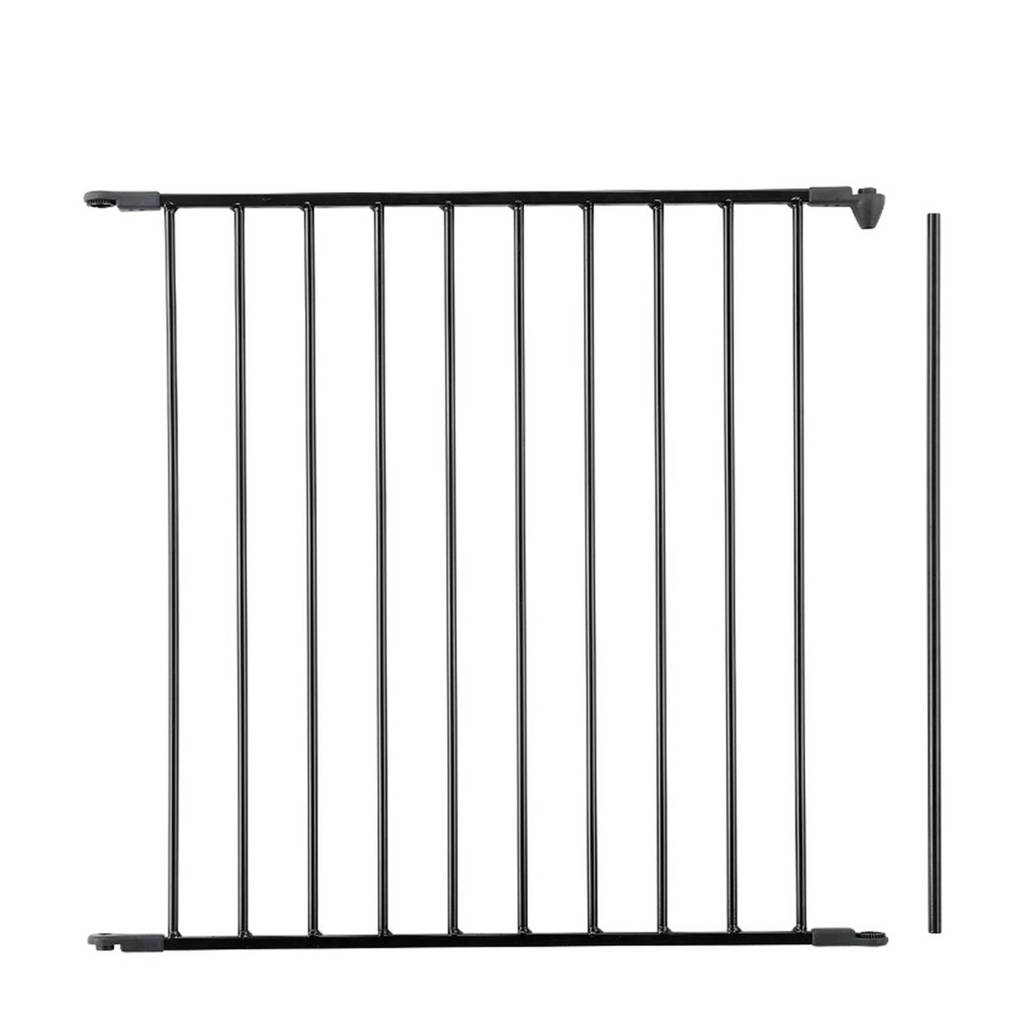 Baby Dan Flex verlengdeel 72 cm zwart, Zwart