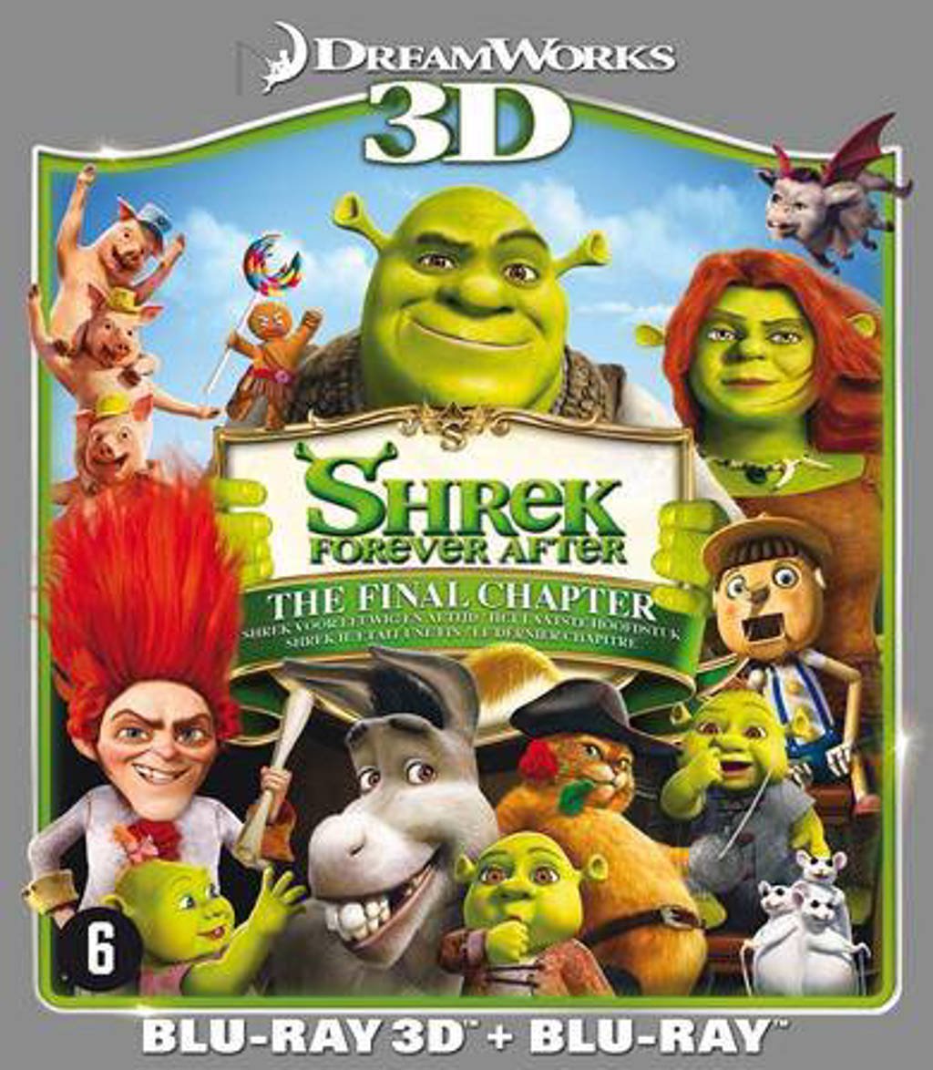 Shrek 4 (2D+3D) (Blu-ray)