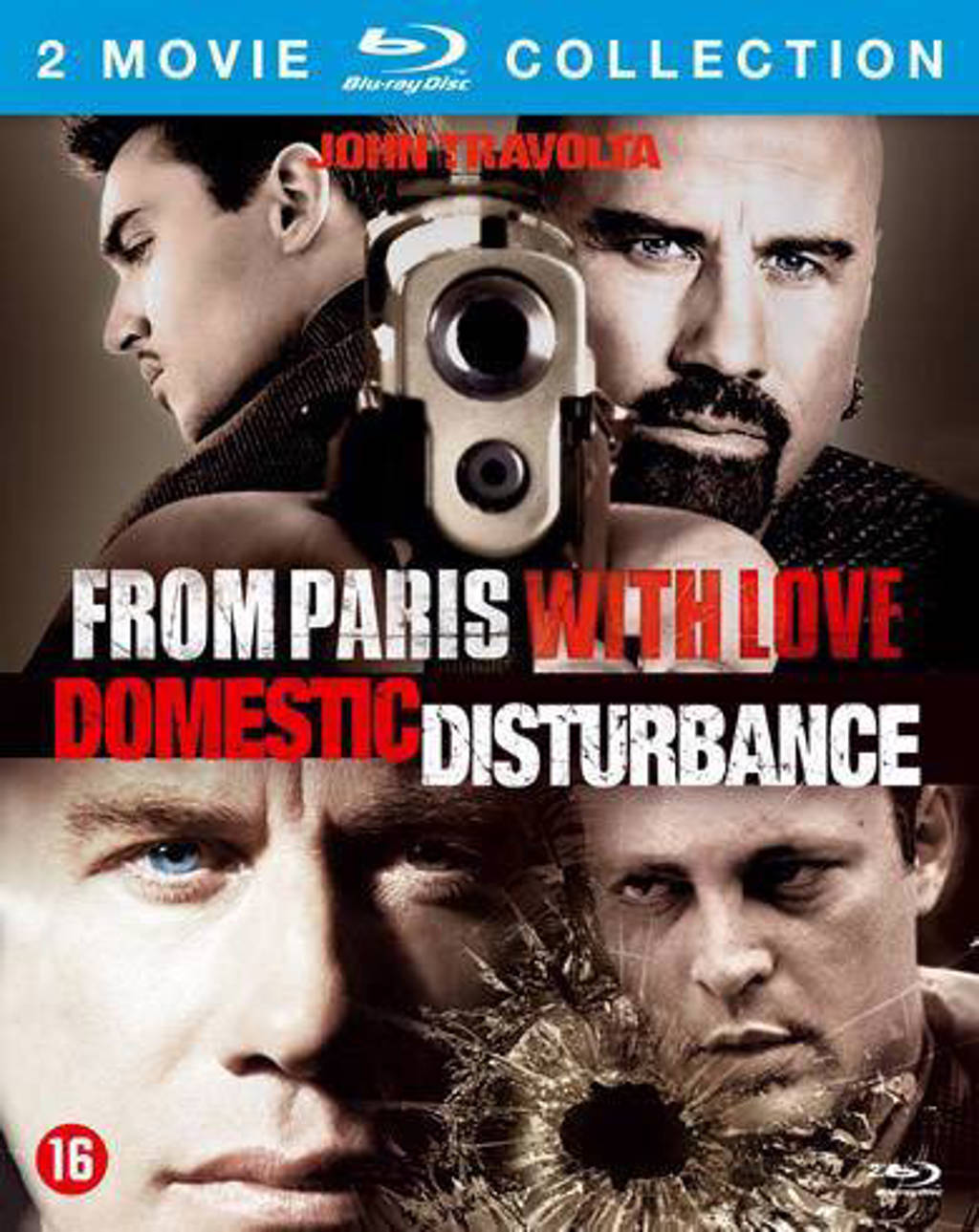From Paris With Love Domestic Disturbance Blu Ray Wehkamp