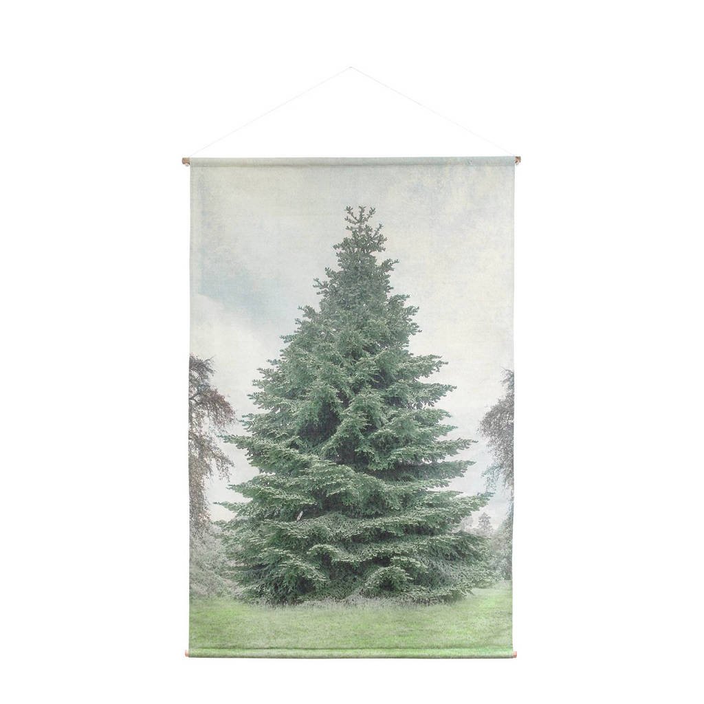HKliving schoolkaart kerstboom (124x186 cm), 186x124x2,5 cm