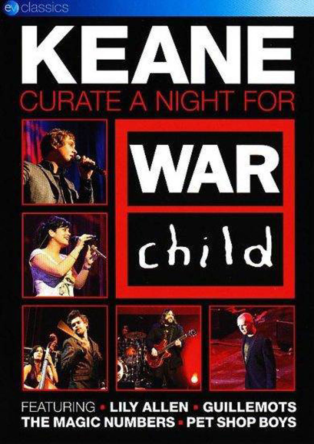 Various - Keane Curate A Night For War Child (DVD)