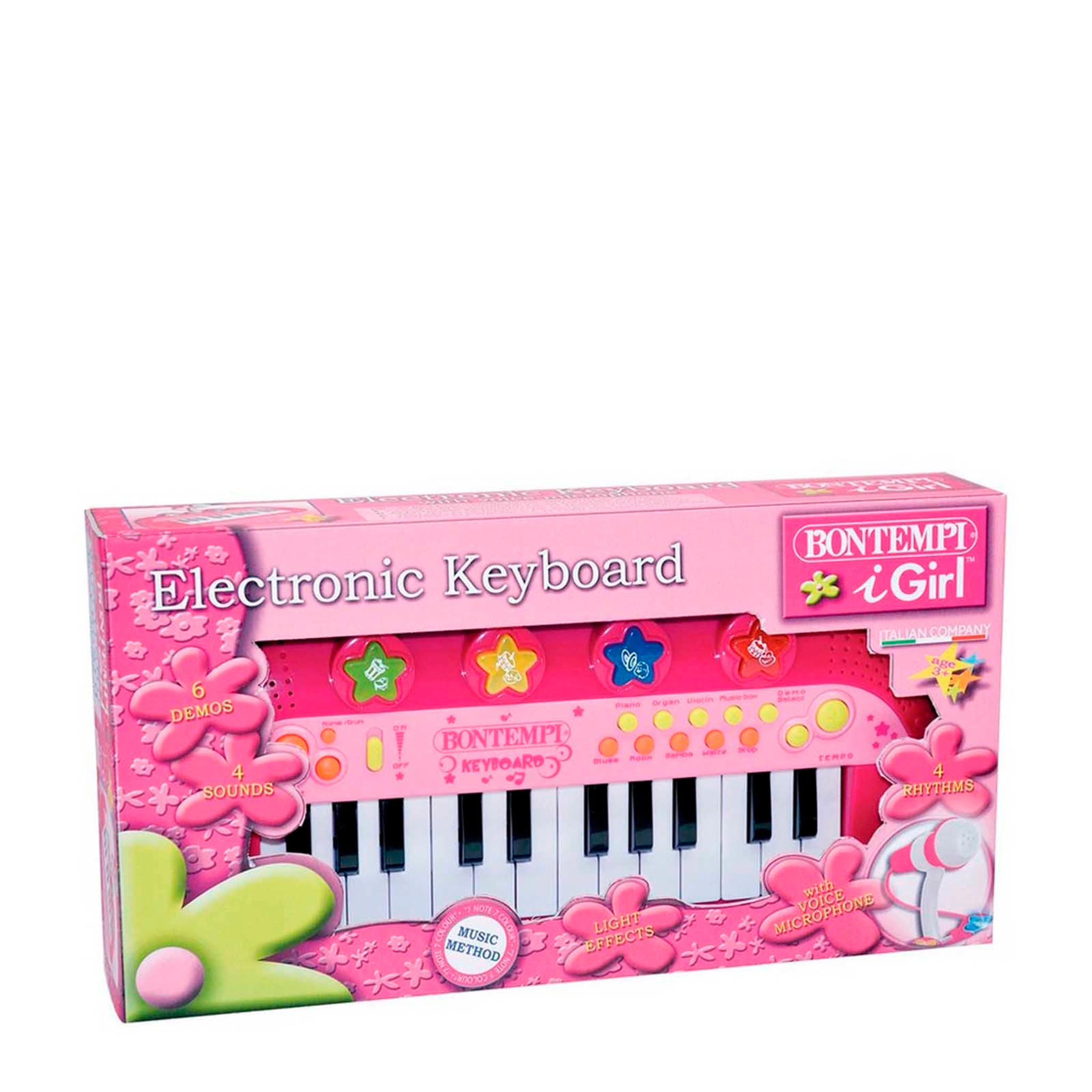 Bontempi keyboard met microfoon wehkamp