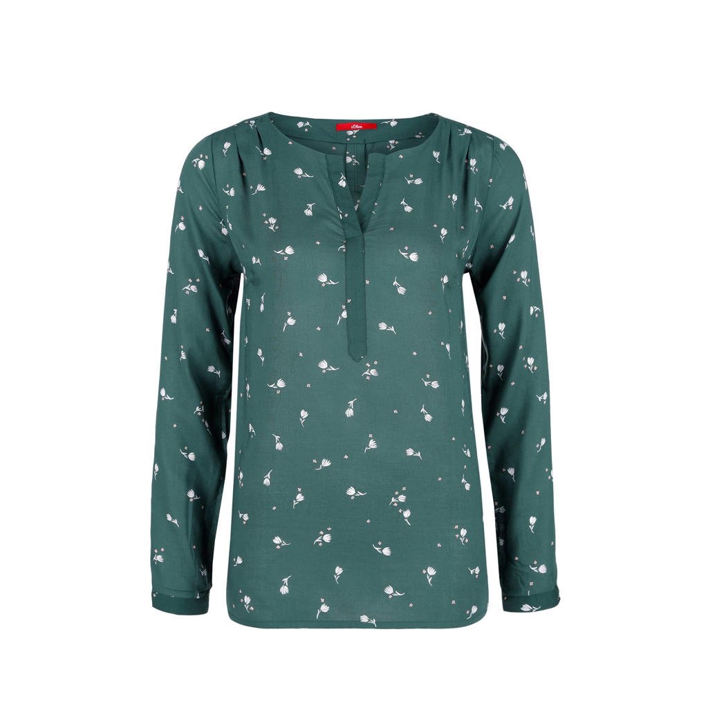 S.Oliver Top 2128024, Arancione, 164 Bambine E Ragazze