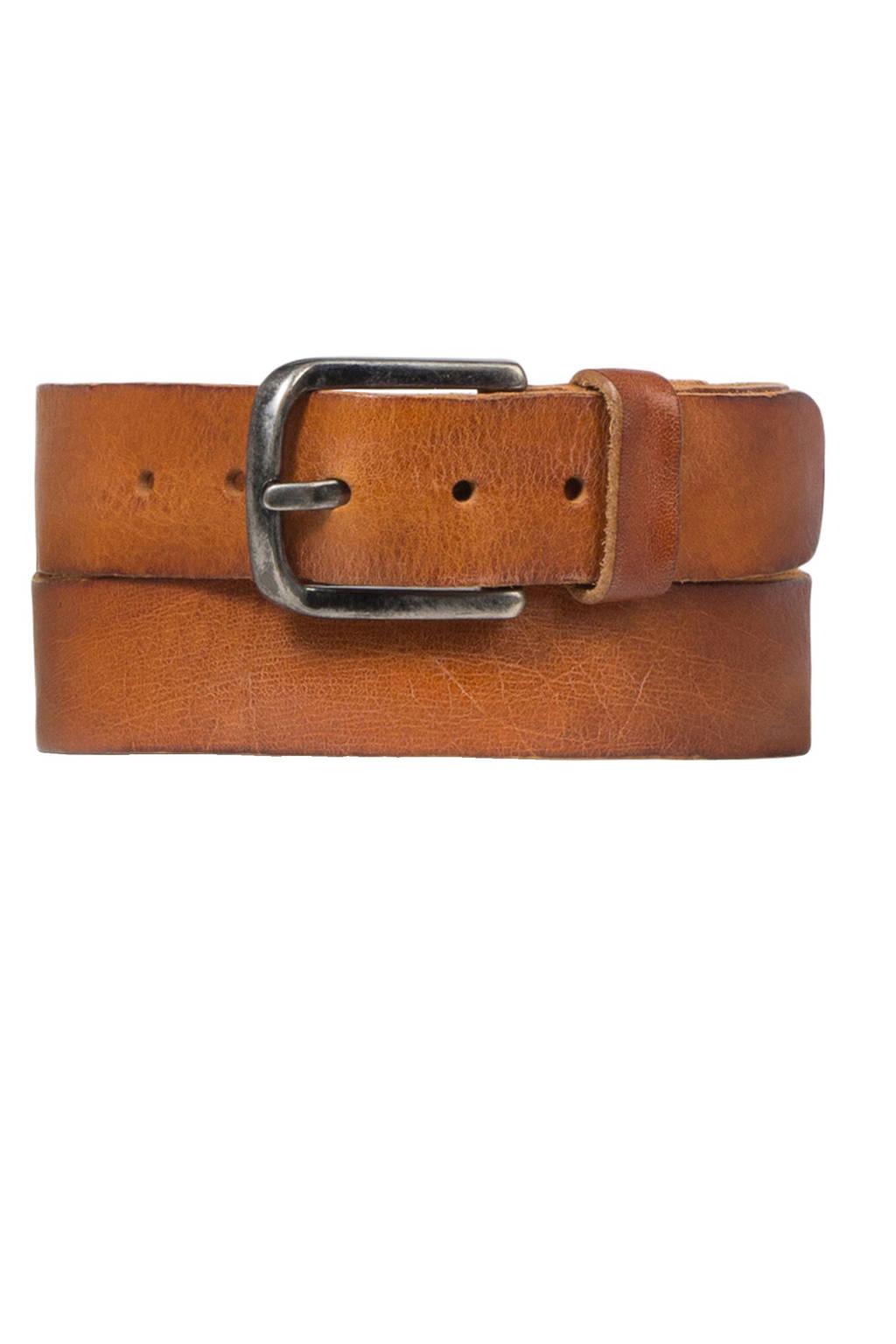 Cowboysbag Cowboysbelt leren riem cognac, Cognac