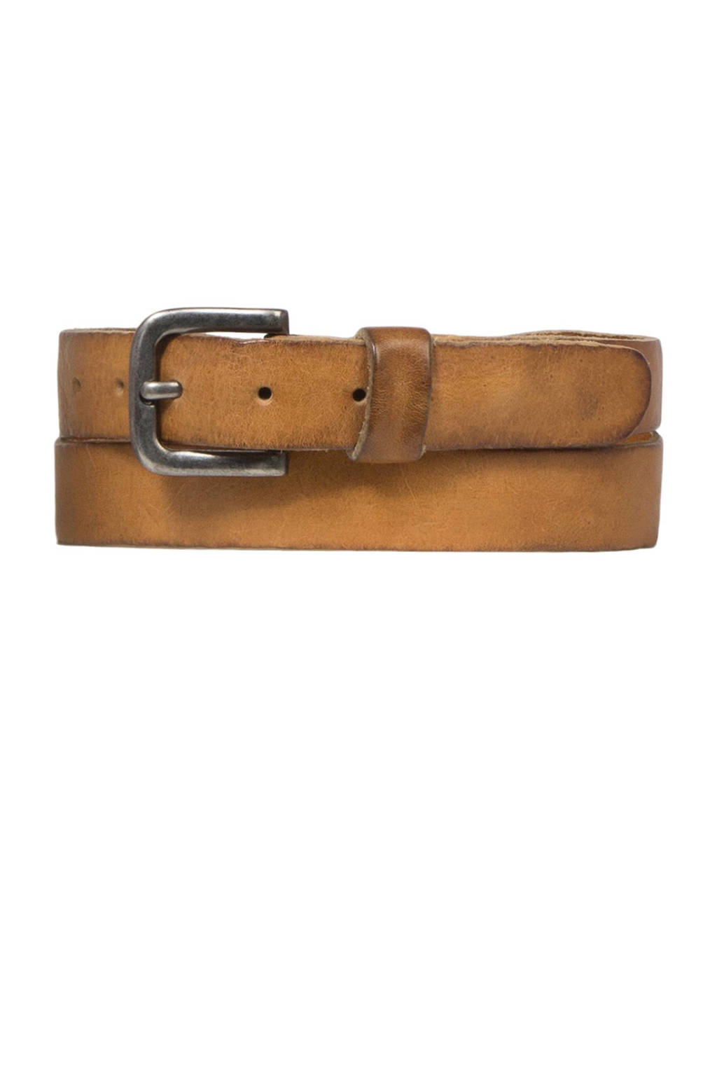 Cowboysbag Cowboysbelt leren riem, Lichtbruin