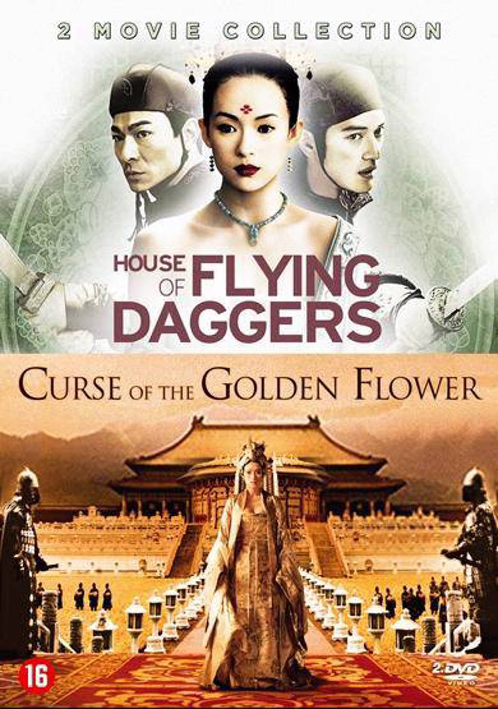 Curse of the golden flower/House of flying daggers (DVD)