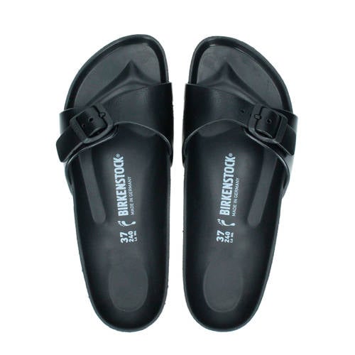 Birkenstock Madrid Eva slippers zwart