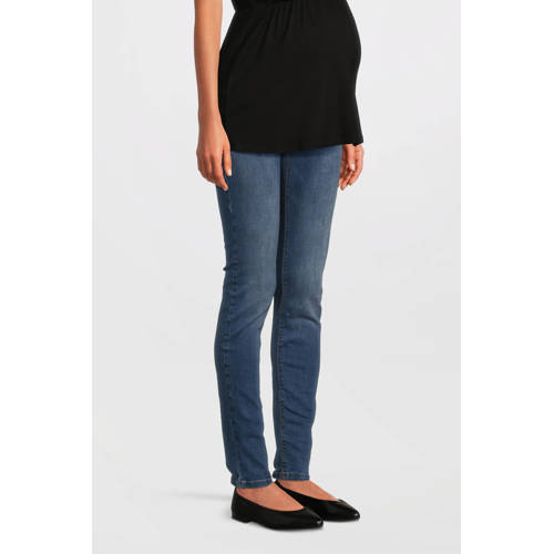 LOVE2WAIT skinny fit zwangerschapsjeans Sophia stonewashed afbeelding