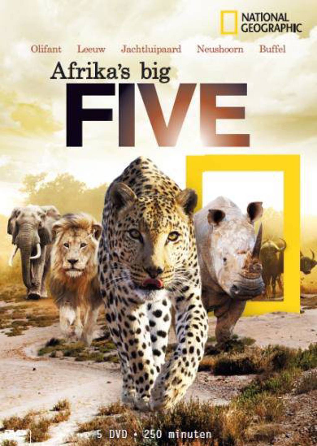 National geographic - Afrika's big five (DVD)