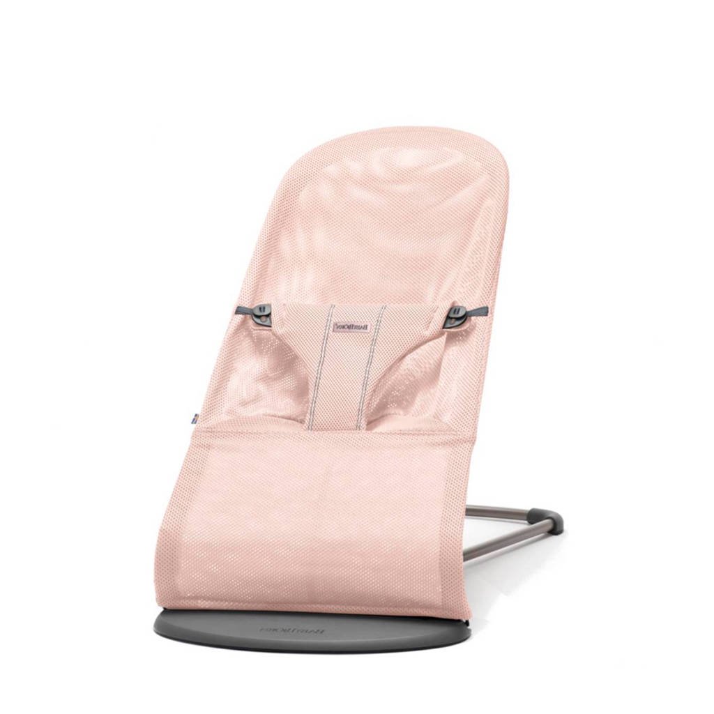 BabyBjörn Bliss Mesh wipstoel poederroze, Poederroze, 100% luchtdoorlatend polyester