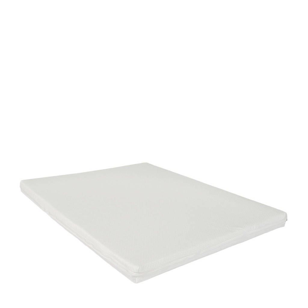 ABZ boxmatras 75x95x3 cm (75x95 cm), Wit