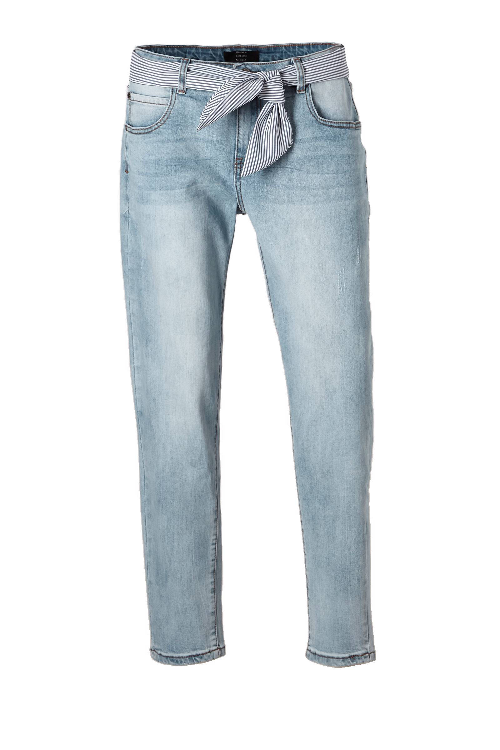 NIKKIE Selected By Kate Moss Baila scarf 7/8 boyfriend jeans | wehkamp