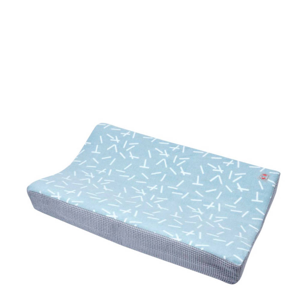 Lodger Changer aankleedkussenhoes honeycomb steelgrey, Steelgrey