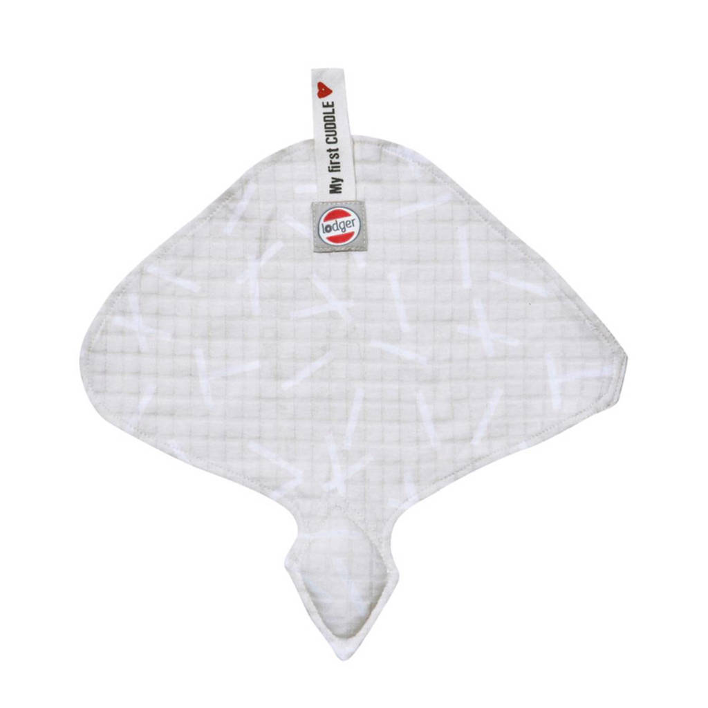 Lodger Cuddler speendoekje sprinkle ivory knuffeldoekje, Ivory