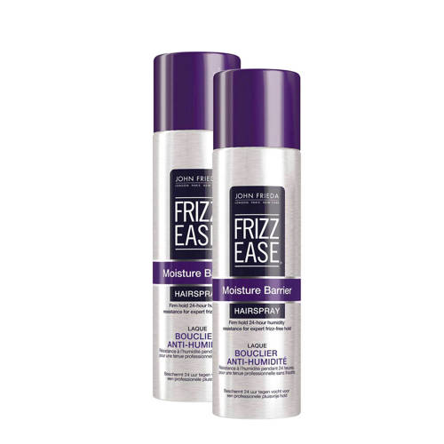 John Frieda Frizz Ease Moisture Barrier Firm Hold Hairspray 2 Stuks john frieda kopen in de aanbieding John Frieda Frizz Ease Moisture Barrier Firm Hold Hairspray 2 Stuks john frieda kopen in de aanbieding