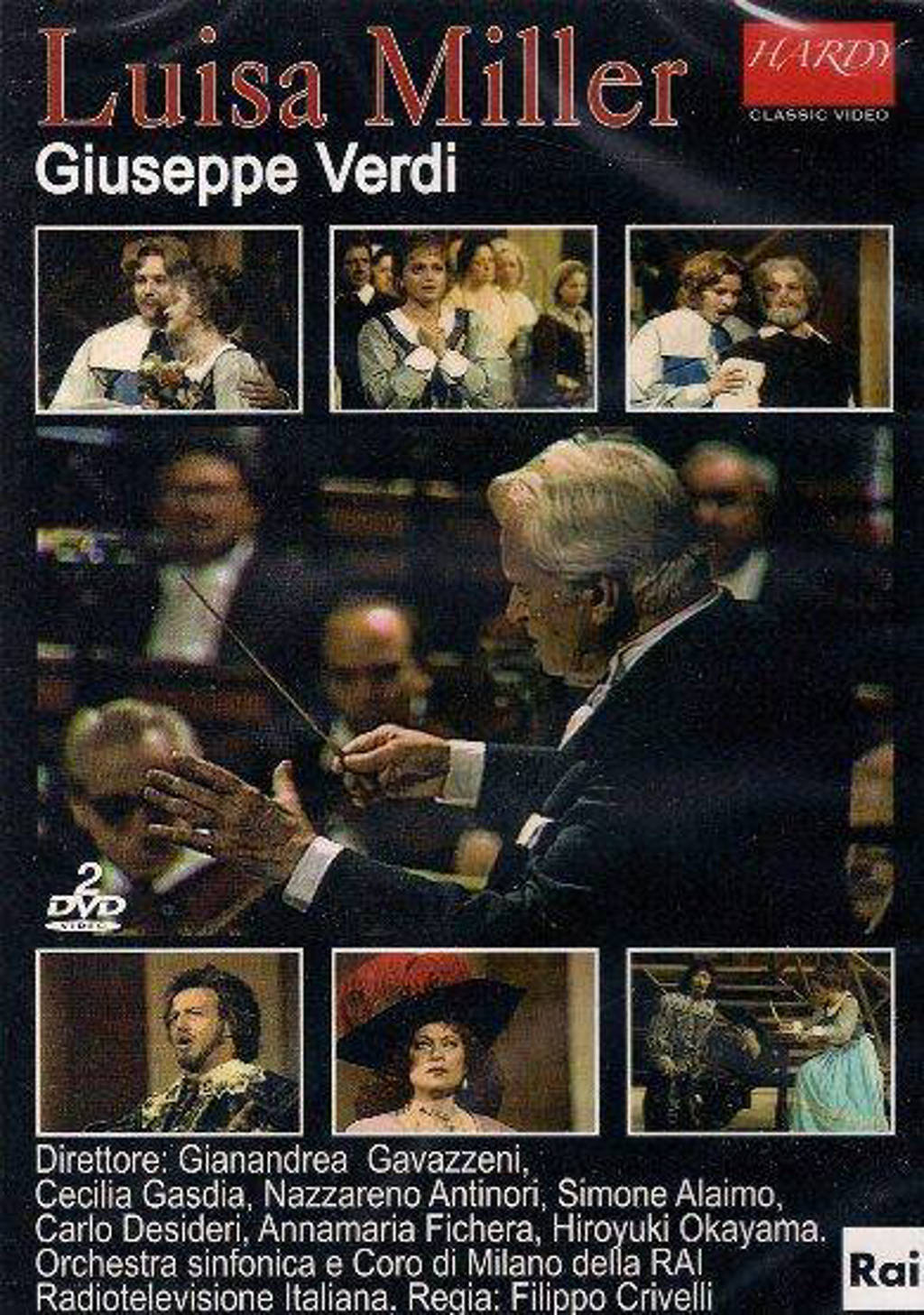 Gasdia,Antinori, Alaimo,Okayama - Luisa Miller, Pavia 1981 (DVD)