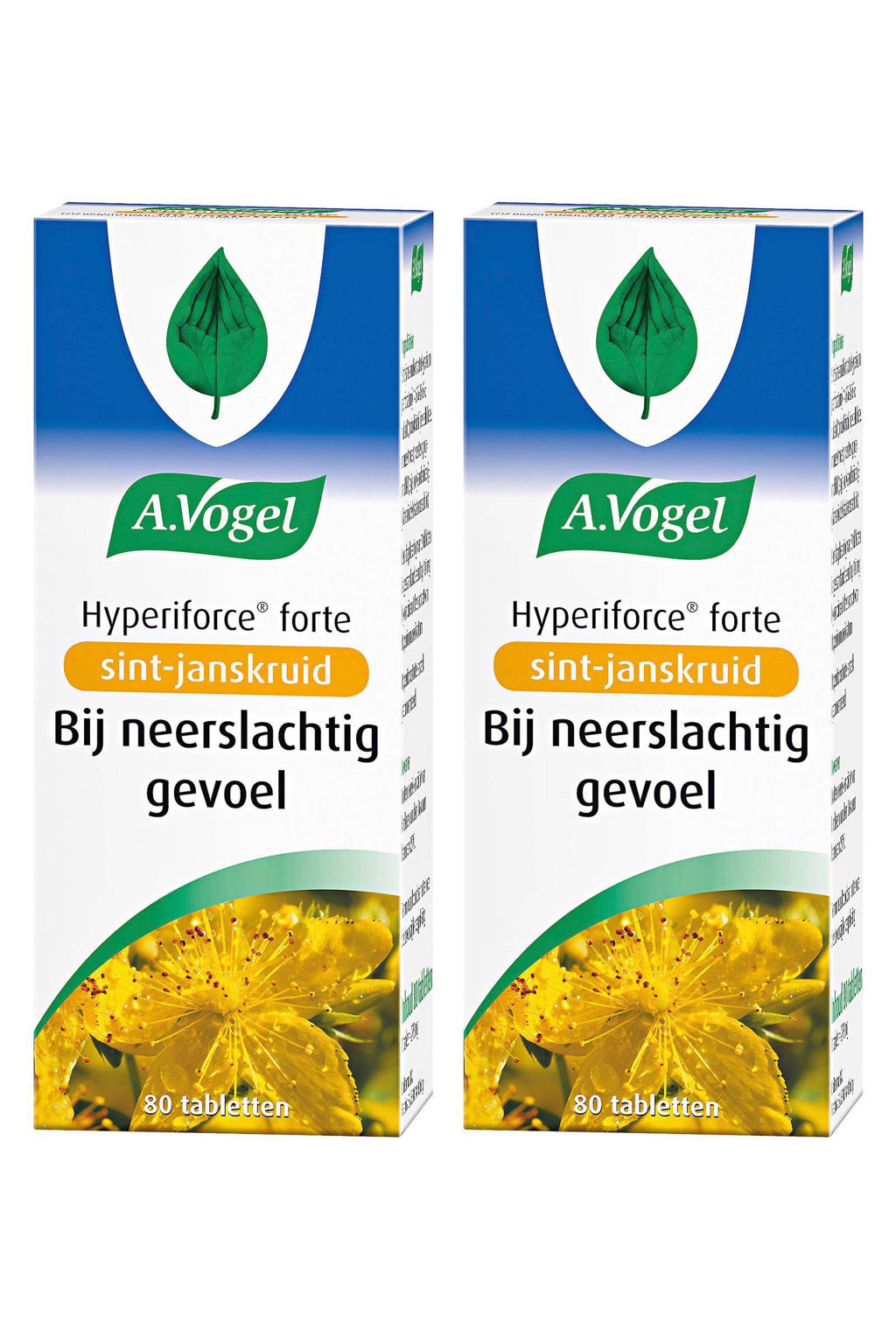 A.Vogel Hyperiforce forte met sint-janskruid - 2x 80 tabletten
