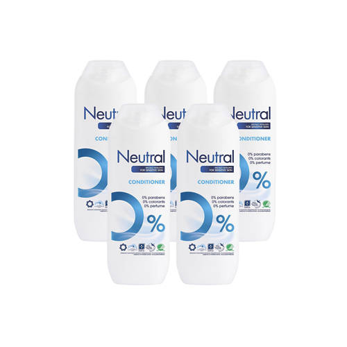 Neutral Conditioner 5X250 Ml Parfumvrij neutral kopen in de aanbieding
