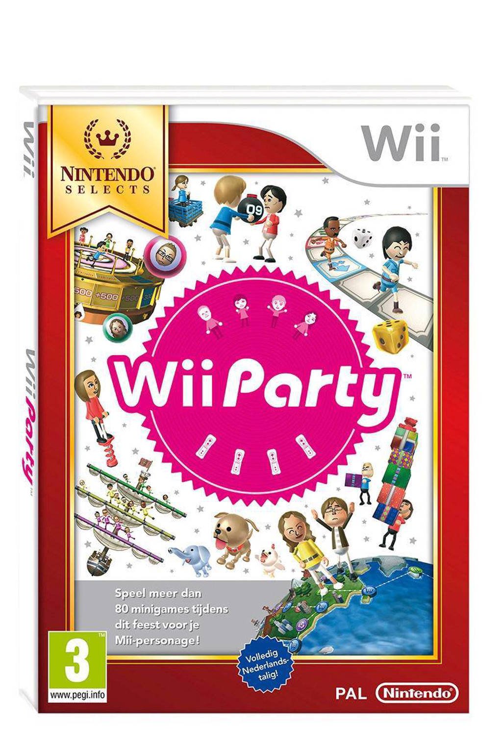 De daadwerkelijke Onderscheppen poort Nintendo Select Wii Party (Wii U) (Nintendo Wii) | wehkamp