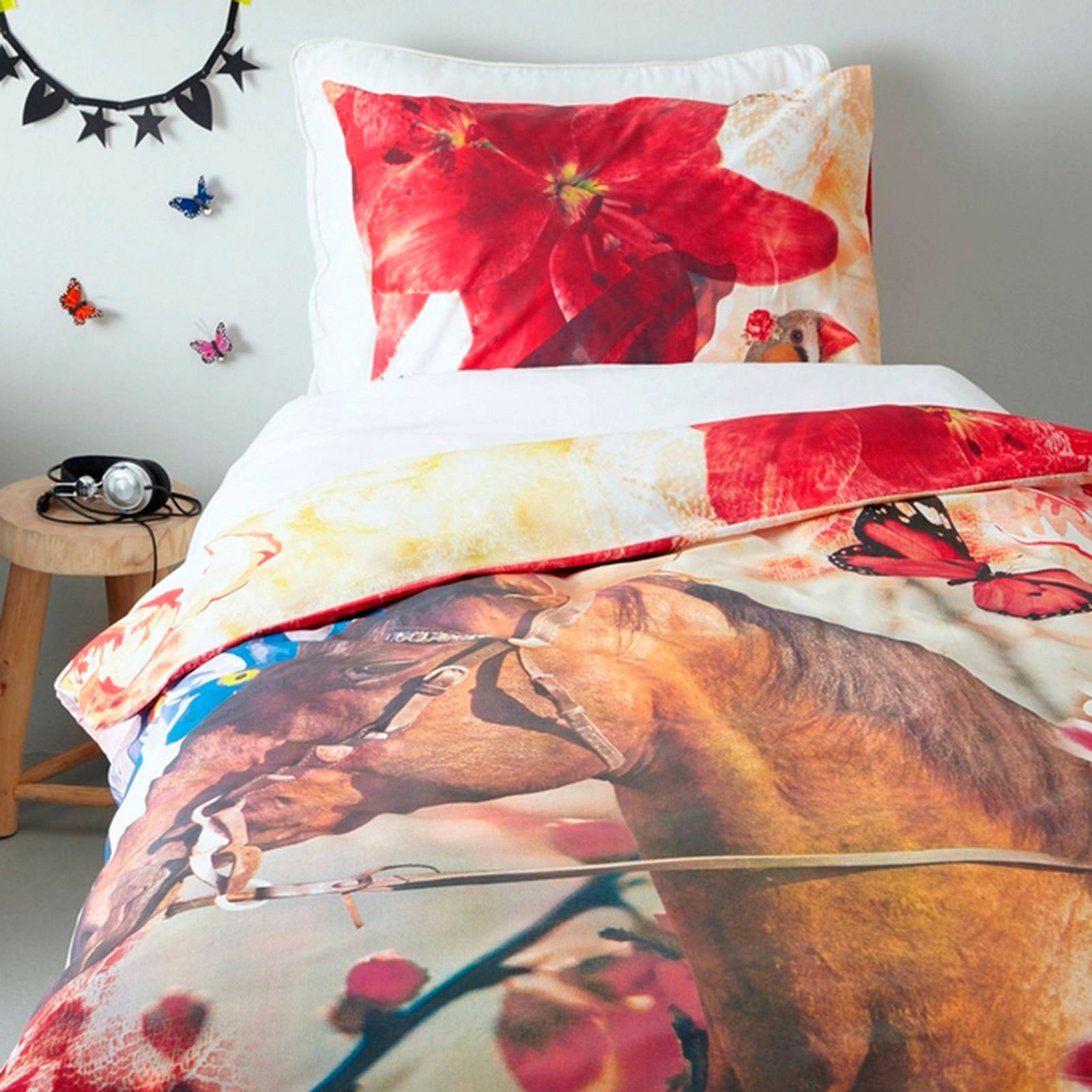 DAY Dream Paarden Dekbedovertrek Flower Horse online kopen