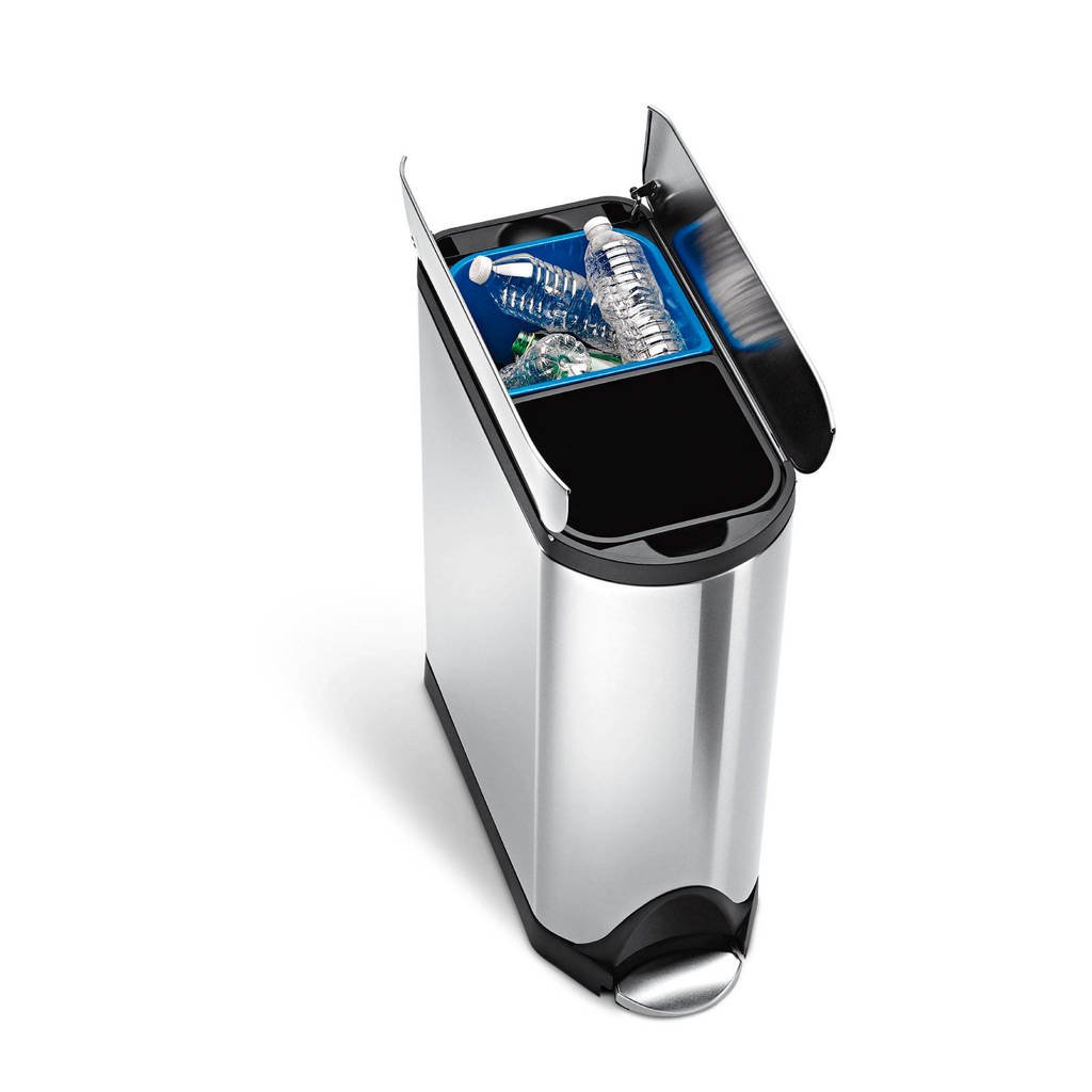 SimpleHuman pedaalemmer Butterfly GFT 40 liter, RVS