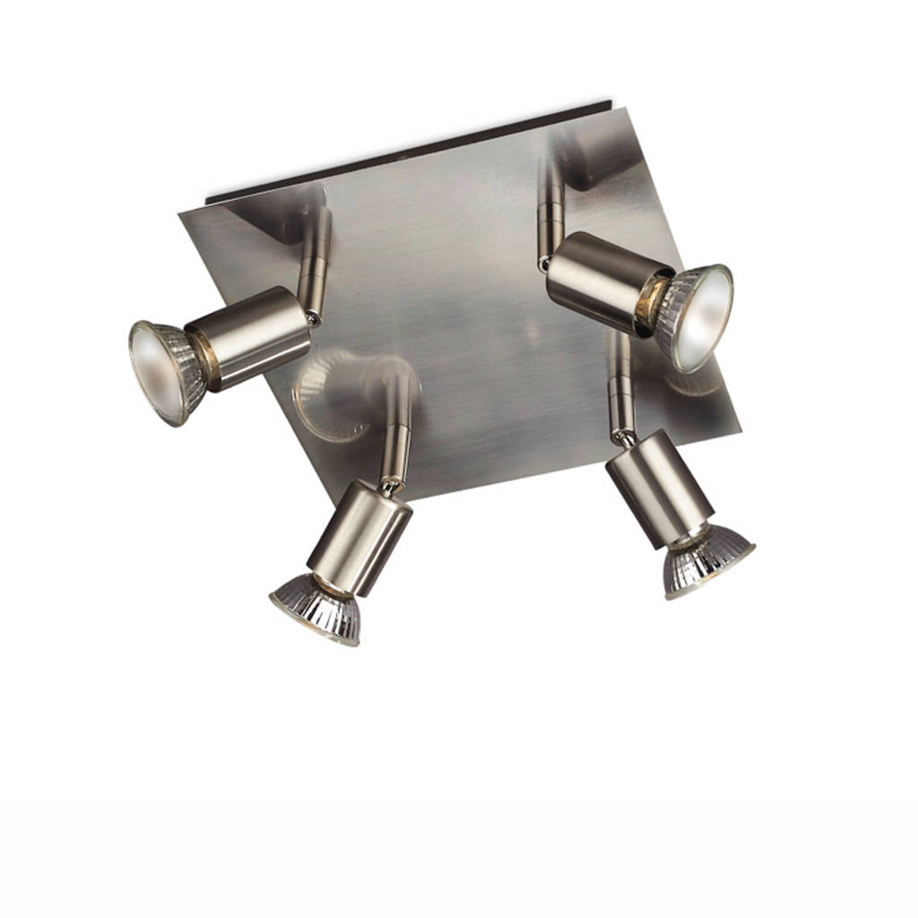 Philips plafondlamp Carrea, Chroom