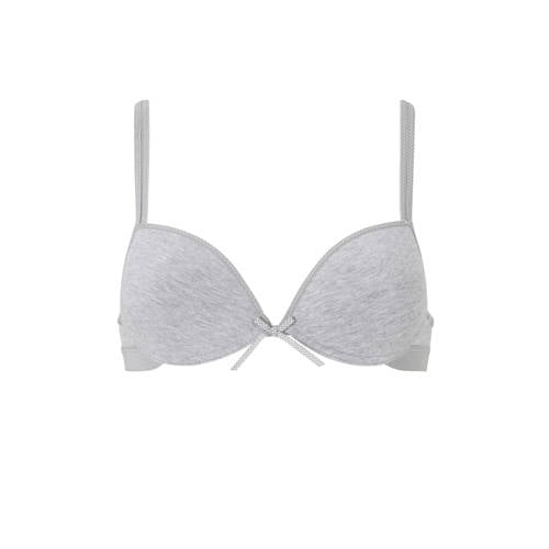 Boobs & Bloomers voorgevormde tienerbh grijs melange afbeelding