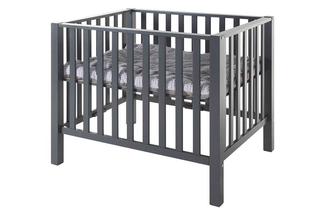 Kidsriver Casper baby box antraciet, Antraciet