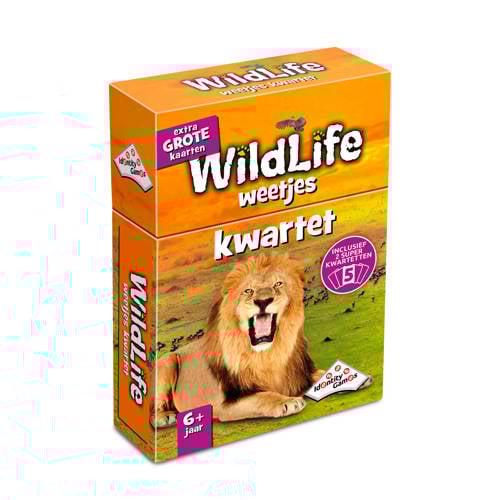 Identity Games Wildlife Weetjes Kwartet Kaartspel identity games kopen in de aanbieding Identity Games Wildlife Weetjes Kwartet Kaartspel identity games kopen in de aanbieding