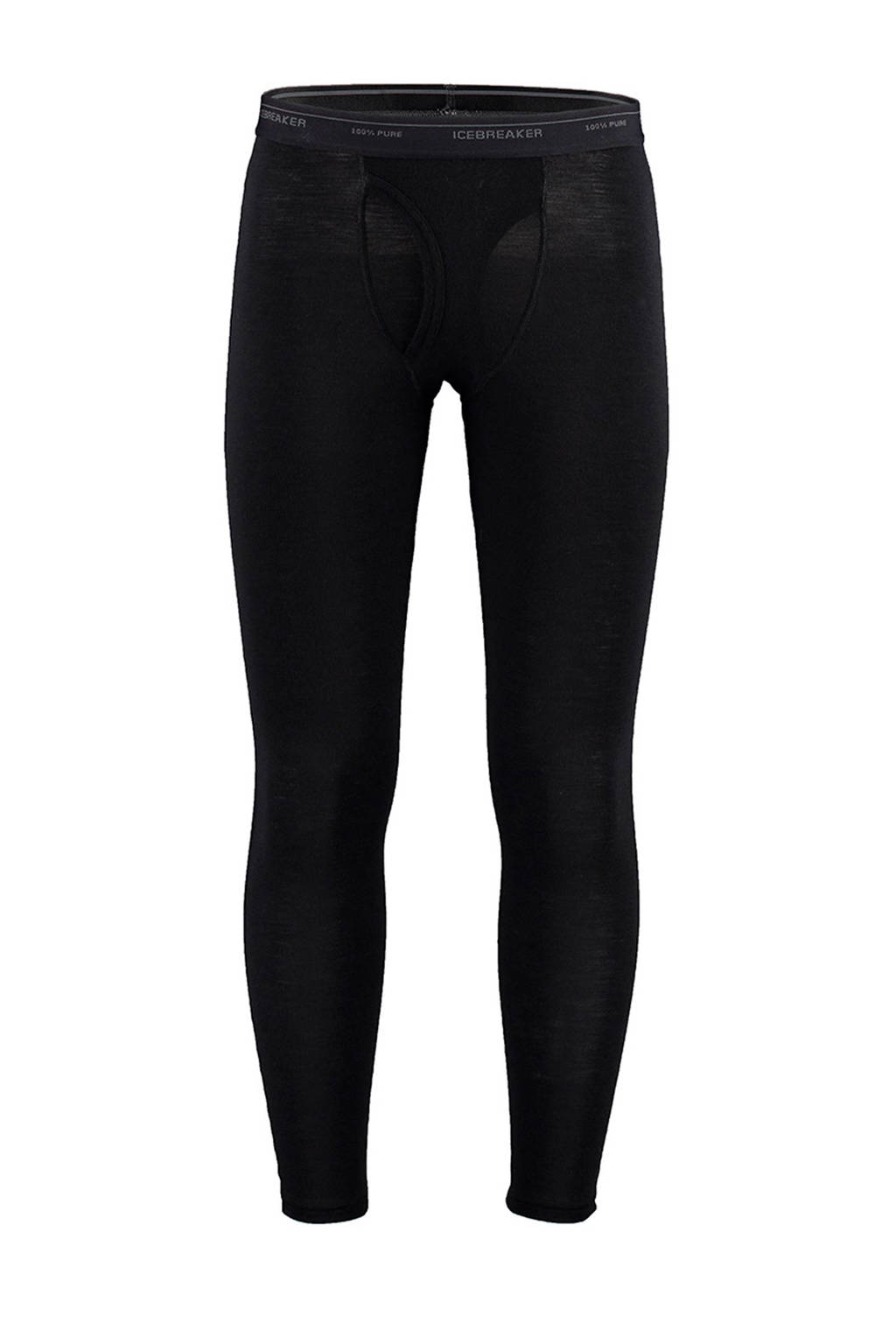 Icebreaker Everyday merino wollen thermo legging, Zwart