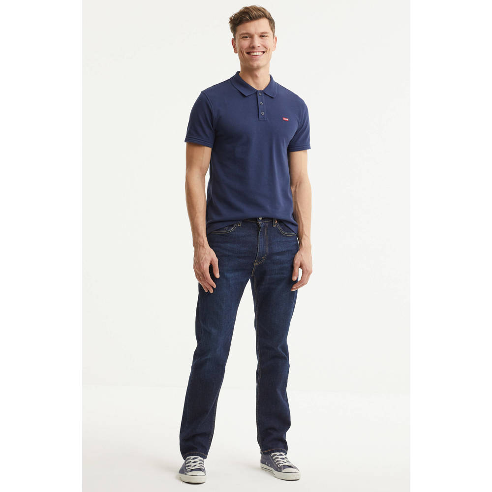 Levi's Heren Polo van 100% Katoen Blue Heren
