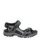 Ecco leren outdoor sandalen antraciet