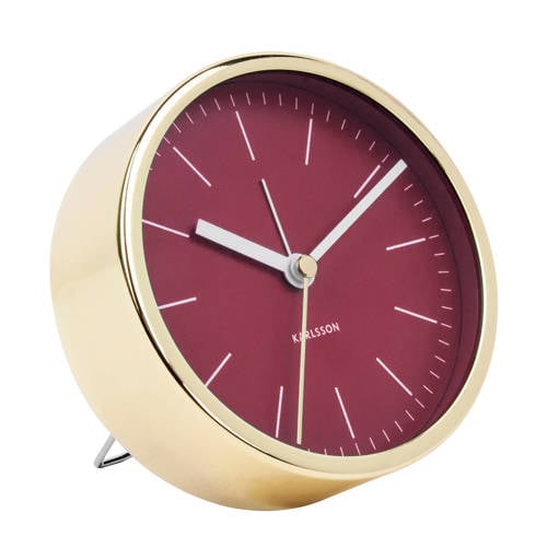 Karlsson Klokken Alarmklok Minimal O10 Cm karlsson kopen in de aanbieding Karlsson Klokken Alarmklok Minimal O10 Cm karlsson kopen in de aanbieding