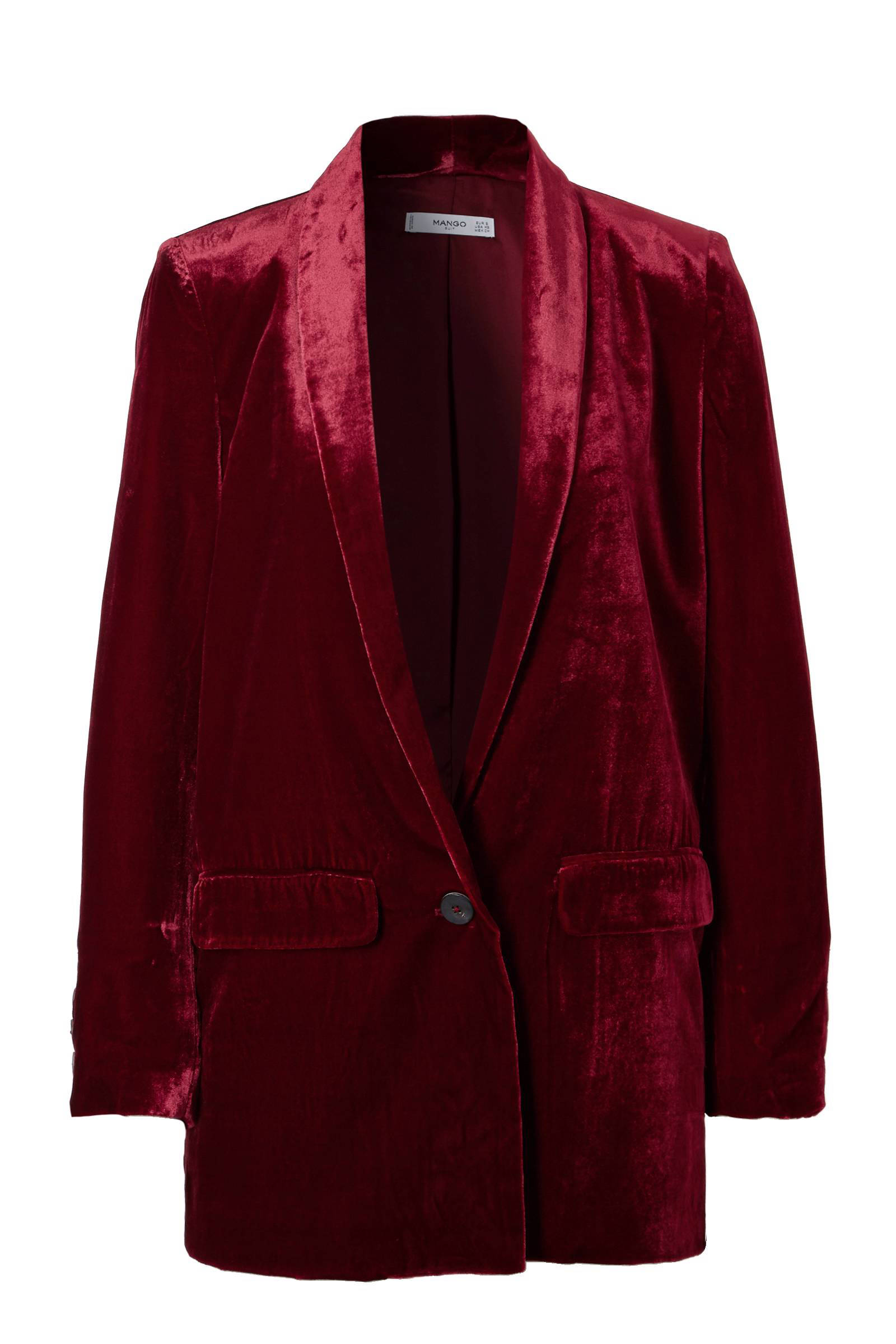 rood blazer dames