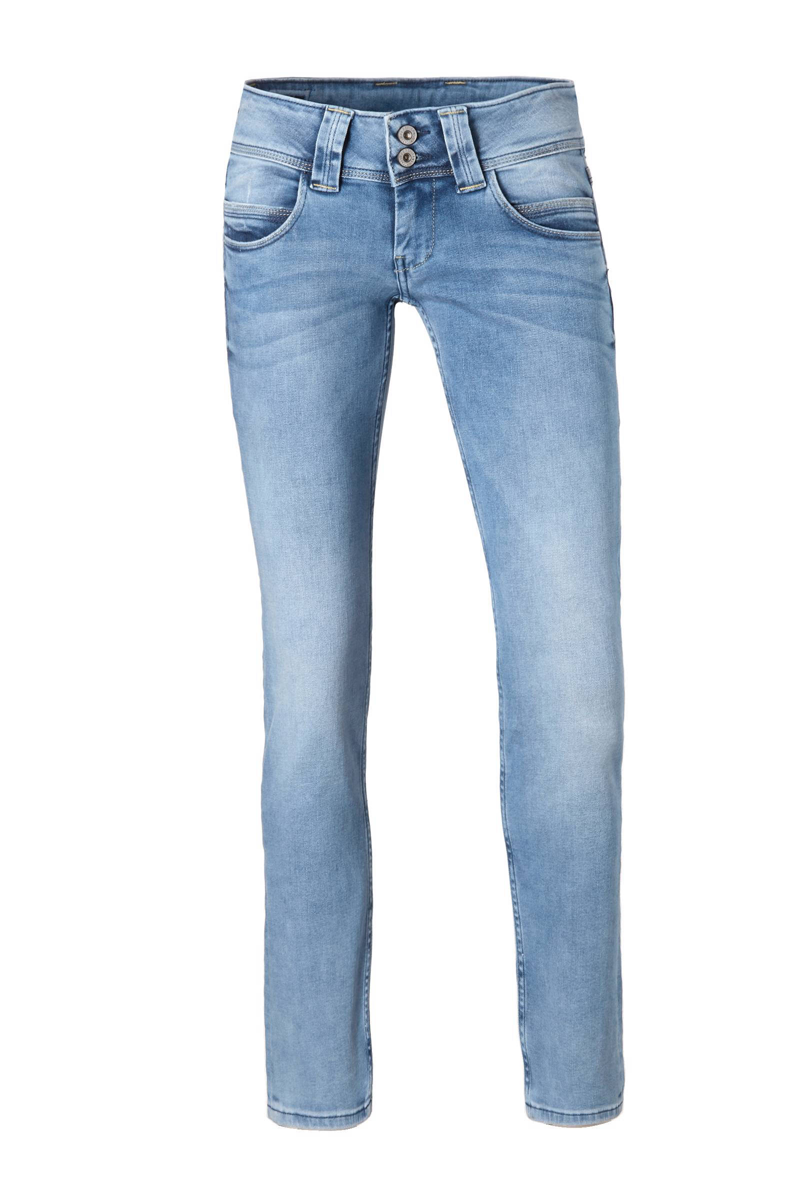 Pepe Jeans Venus Straight Fit Low Waist Jeans Wehkamp