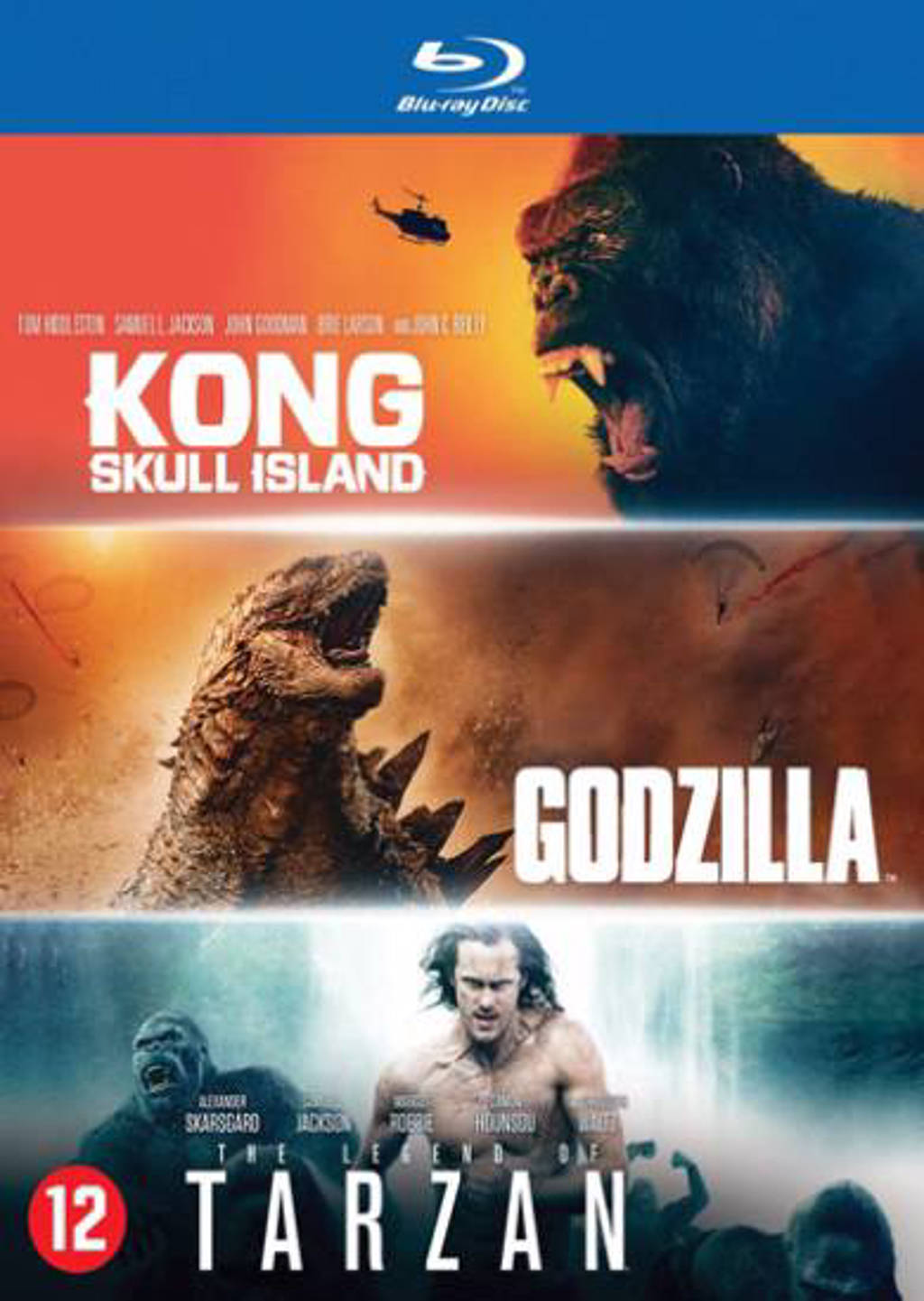 Godzilla/Kong/Tarzan (Blu-ray)