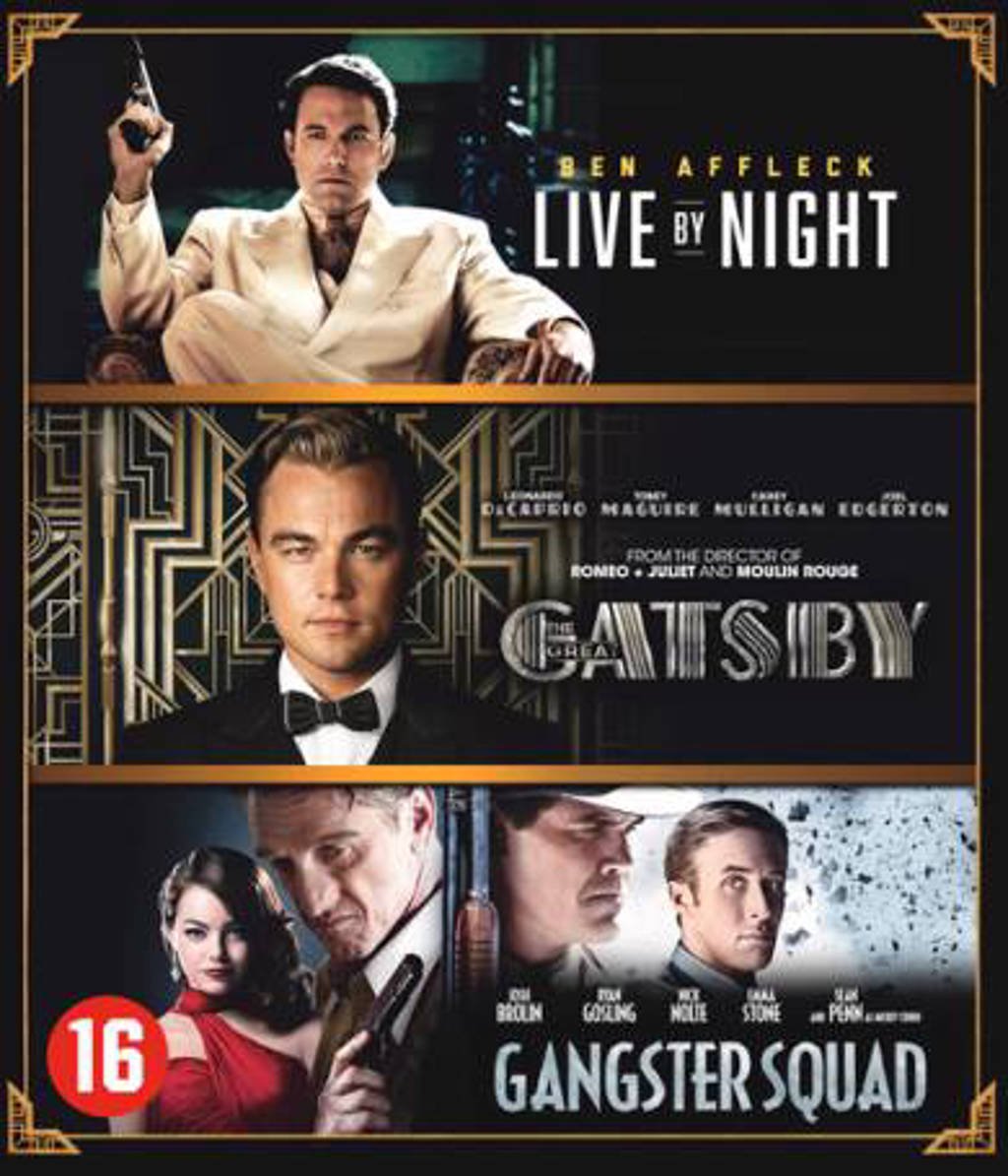 Live by night /The great gatsby/Gangster squad (Blu-ray)