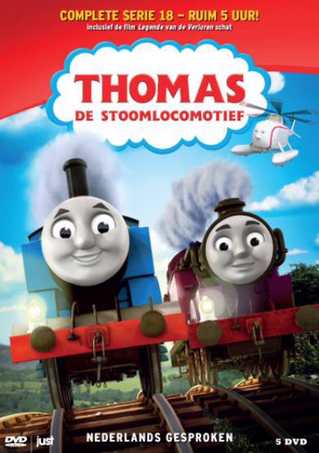 Thomas de stoomlocomotief 18 (DVD)