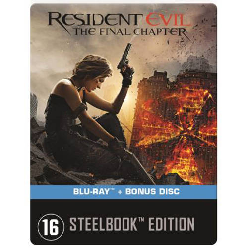 Resident Evil The Final Chapter Steelbook Blu Ray huismerk kopen in de aanbieding